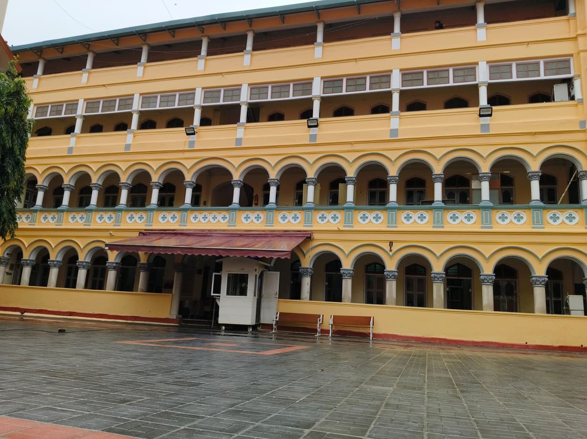 Main Building and Courtyard